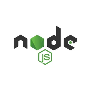Logo de Node.js, Framework Back-end utilisé par l’équipe de développeurs de l’Agence KYRANIS SEO